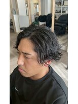アフェクト 上大岡(affect) 刈り上げセンターパート/波巻きツイストスパイラル/上大岡