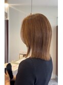 透明感ベージュカラー