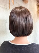 クララジャパン ナベシマ(CLALA JAPAN Nabeshima)&nbsp;縮毛矯正　質感ストレート　髪質改善カラー　顔まわり　ブリーチ