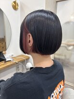 シアアルン 新小岩店(SHEER alun)&nbsp;インナーカラーピンク/ボブ