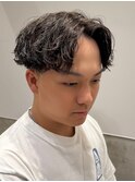 ツイストスパイラルパーマ波巻きスパイラルメンズマッシュ名古屋