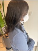 透明感アッシュ