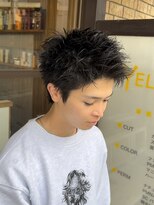 バロンドール 金沢文庫(Ballon d'or) スパイキーショートウルフ/ベリーショート/アッシュブラック