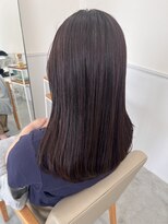 オンド(onde)&nbsp;ピンクブラウン　ロングヘア