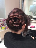 ヘアーサロン ジュエル(Hair Salon JEWEL)&nbsp;編み込みお花アップ