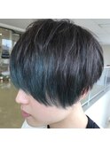 生カラー【ターコイズブルー】