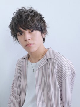 アイティー バイ アルバム 中野店(IT by ALBUM) シルバーカラースリークショートサイドグラデーション_95017