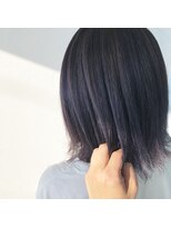 テクライズ 豊橋店(TECHRISE)&nbsp;ラベンダー×パープル×バレイヤージュ