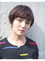 ピズム(PISM) マッシュイメチェン小顔ショート/オリーブカラー