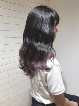 エイト 溝の口店(EIGHT) 【EIGHT溝の口】お客様スタイル_デザインカラー切りっぱなしボブ