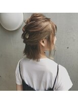 シャル 相模大野(shalu)&nbsp;【ムラカミ】　フォギーベージュ/ブリーチあり≪Shalu相模大野≫