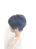 ショートボブ|前下がり|くびれショート