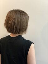 ピュアソウル(Pure Soul)&nbsp;ニューヨークドライカット★バニラベージュ×ボブ[渋谷]