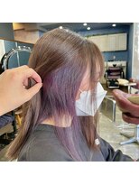 ヘアリゾートエーアイ 西日暮里店(Ai)&nbsp;インナーパープル