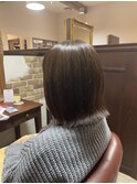 【外ハネボブ】【アッシュベージュ】【20代30代40代】