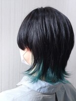ウルフ ケアブリーチインナーブルーグリーン