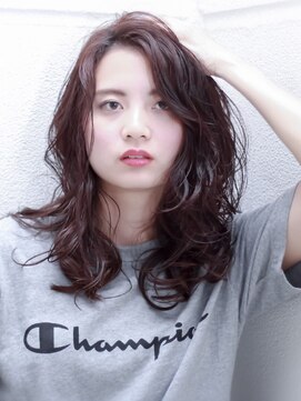 バサ 久米川店(BASSA) ミディアムレイヤースタイル/質感再整カラー