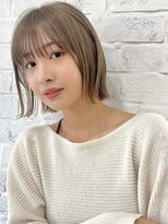 ガーデン タチカワ(garden tachikawa)&nbsp;大人ボブヘア/ハイライトカラー/イルミナカラー/立川