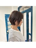 ケアブリーチカラーでショートヘア☆