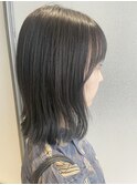 【ダークグレージュ×ミディアム】