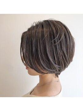 ハクバイジェービー 稲毛(hak by jb) 前髪/マチルダボブ/ピンクベージュ/インナーグレージュ[稲毛駅]