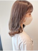 透明感イルミナカラー*レイヤーカット*オージュア*前髪カット