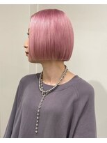 ベレーザ 渋谷(BELEZA)&nbsp;5313ニュアンスカラーホワイトピンクオンブレミルクティーピンク