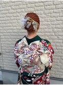 振袖着付け