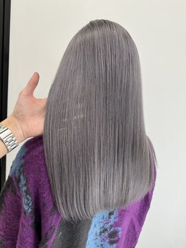 エゴル ナゴヤサカエ(ENGOL NAGOYA SAKAE) アッシュグレー/アッシュ/ハイトーンカラー