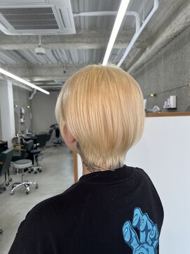 メルシー 福岡天神店(Merci) ブロンドカラー☆ショート
