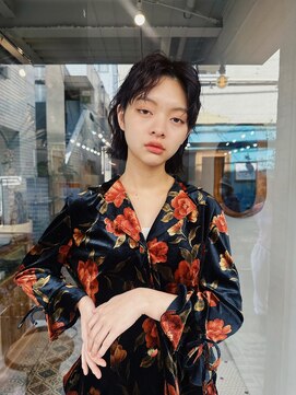 ヒュージ 三軒茶屋(huge) ニュアンスが可愛いパーマ_ニュアンス_ルーズパーマ