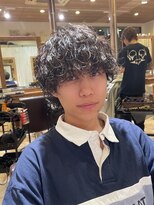 波巻きパーマツイストスパイラルパーマミックス