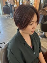 ヘアラウンジ アングゥ(hair lounge ungu)&nbsp;ボルドーシュートヘア