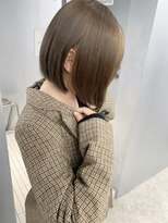 ペレ 梅田(PELE) 黒髪/ボブルフ/ネビージュ/小顔/ワンレン/梅田/髪質改善/前髪