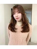 ニコフクオカヘアーメイク(NIKO Fukuoka Hair Make)&nbsp;【NIKO】レイヤーカット.ブリーチなしダブルカラー.顔周りカット