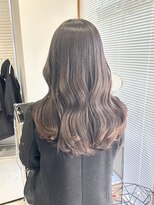 ネオリーブウリ 二子玉川店(Neolive uri)&nbsp;大人ガーリーダークアッシュ似合わせカットミディアムレイヤー