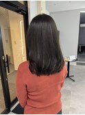 10代20代30代大人かわいい暗髪艶感Ｃカール内巻き
