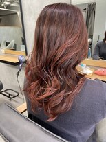 クラン 岡本(Chlan)&nbsp;ブリーチ無しカラー×艶髪ピンクブラウン