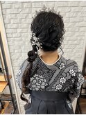 袴×ヘアアレンジ