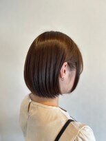 リム(Limb)&nbsp;【韓国ヘア】丸みショートボブ　柔らかベージュ