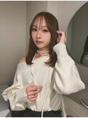 ミニウルフレイヤーカット顔周りカット前髪カット韓国ボブ/渋谷