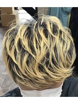 オッジヘアー(Oggi Hair) シャドウルーツ風ブロンド　６月