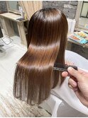 髪質改善ストレート