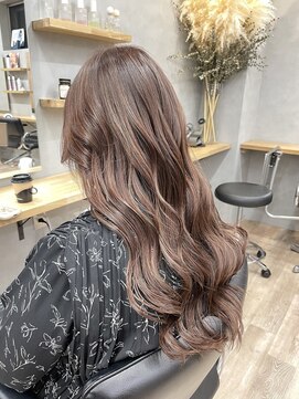 ノアル 大宮店(NOAHL) ダブルカラー/ブリーチ有/ブリーチ無/透明感/グレージュ/大宮