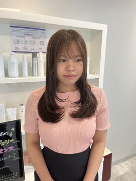 ヘアグレッソ(hair glesso.) 夏先取りカラー♪