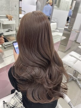 コート 表参道(Cote) ブリーチなし透明感カラー/アッシュグレージュオリーブブラウン