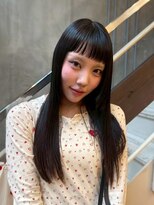 マッシュ 北堀江(MASHU)&nbsp;【似合わせカット　松本】　前髪カット×艶ダークカラー