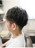 スパイラルパーマ