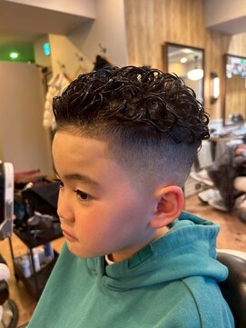 バーバーブロス 吉祥寺店(BARBER BROS) 【BarBerBROS】キッズパーマ　キッズカット男の子