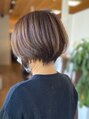 アパートメントヘアー&nbsp;扱いやすさNo.1のふんわりボブ[佐賀/ショート/ヘッドスパ]